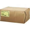 General Supply Duro Fold Top Paper Bag, 12 lbs, Brown, 500 Ct