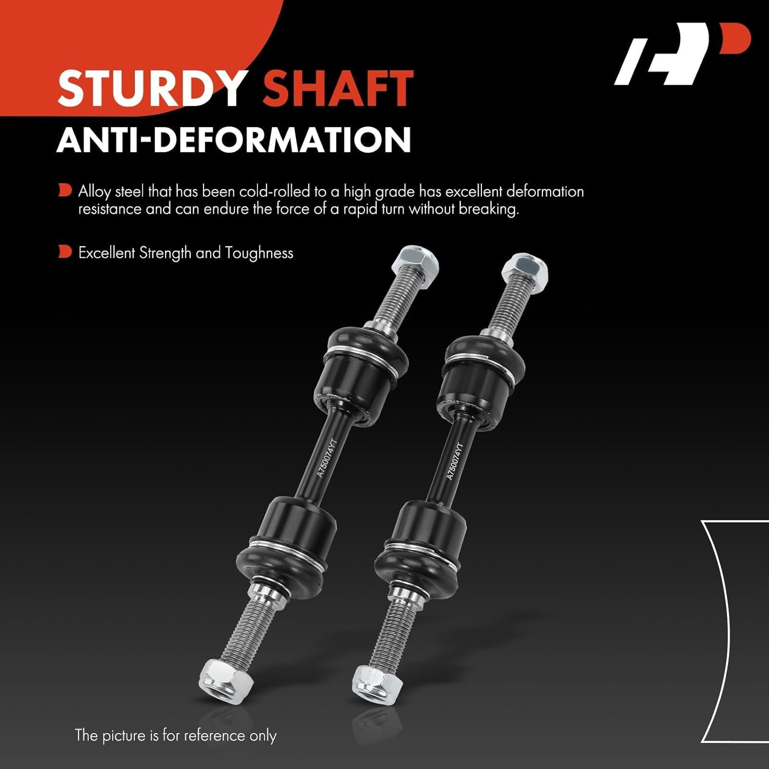 A-Premium Front Sway Bar Link Stabilizer Link Compatible with Ford F-150 F150 2009-2020 Expedition 2007-2021 & Lincoln Navigator 2007-2019 Replace# 7L1Z5K483B 7L1Z5K483C 2-PC Set