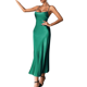 thumbnail image 2 of SAYOO Vestido de mujer casual, vestido de cintura sin mangas de color sólido SAYOO moda, 2 of 4