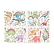 thumbnail image 3 of Calcomanías de pared de dinosaurio para habitación de niños, pegatinas que brillan en la oscuridad oso de fresa Hogar, 3 of 5
