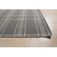 thumbnail image 4 of EORC Gray Transitional Geometric Reversible Plaid Area Rug, 4 of 5