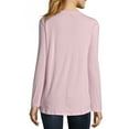 thumbnail image 3 of Hanes Women's Lightweight Split Neck Tunic, 3 of 5