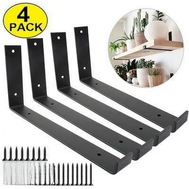 Soporte de pared de hierro forjado con forma de triángulo, soporte para estantería, estante de pared, soporte para colgar en la pared, soporte de carga, soporte laminar