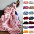 thumbnail image 2 of Farfi 250g Fashion Super Bulky DIY Hand Knitting Blanket Hats Warm Giant Thick Yarn (Type 8), 2 of 13