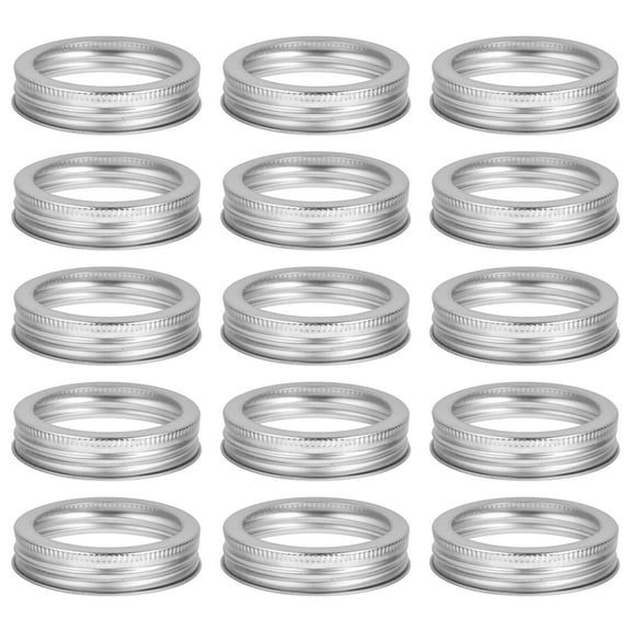 Lids Jar Canning Mason Mouth Wide Rings Ring Tinplate Lid Replacement Airtight Cover Caps Sealing Jars Band Regular
