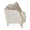 thumbnail image 5 of Michael Amini Malibu Crest Loveseat - Cloud White/Chardonnay, 5 of 16