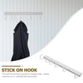 thumbnail image 5 of Kitchen Hook Rack Dish Towel Holder Bathroom Wall Hanging Durable Umbrella White Office, 5 of 6