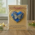 thumbnail image 2 of 2026 New Year Pocket Hug Keepsake, a Symbol of Hope, Strength & Love, Deep Blue Heart Stone Pocket Hug Token Witn Gold, Accented Card, Inspirational Gift for Friends & Family(A), 2 of 2