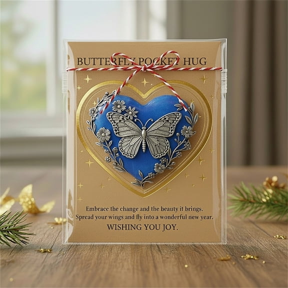 Pocket Hug Teacher Gifts Couples Gifts, 2026 Year Pocket Keepsake Of Strength - Personalized Meaningful Gift For Boyfriend Son Men