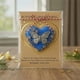 thumbnail image 2 of Recuerdo de bolsillo | Símbolo de amistad | Regalo de Año Nuevo | Tarjeta recordatoria portátil | Charm de corazón del tamaño de una cartera | Para amigos, familiares y compañeros de trabajo, 2 of 2