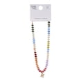 thumbnail image 2 of Time and Tru Goldtone Multicolored Bead Initial "K" Necklace, 2 of 6