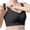 Black, variant on Sports Jelly Bras for Women Wireless Custom Full Coverage Comfort No Underwire Everyday Underwear Strapless Bra