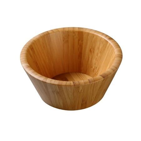 

Wood & Bamboo Round Salad Bowl 92 Oz. 9 3/4 Dia. X 4 H Plastic Bamboo Pack of 6
