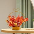 thumbnail image 2 of Cesta de flores chinas, adorno de mesa, centro de mesa, Festival de Primavera, accesorios para fotos, año Nuevo para el hogar, boda, Acción de, 2 of 6
