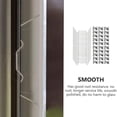 thumbnail image 3 of Greenhouse Protectors, High Rust Resistance Stainless Steel W Type Clips for Twin-Hall Web Sheets, Additional Security for Aluminium Greenhouse Care (100Pcs), 3 of 6