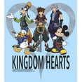 thumbnail image 2 of Men's Kingdom Hearts 3 Box Art  Graphic Tee Light Blue Small, 2 of 4
