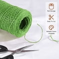 thumbnail image 2 of Hilo de Rafias Uxcell para Ganchillo, Cinta de Papel de Rafias de 131 Yardas y 1.5mm para Manualidades de Bricolaje [Verde], 2 of 6