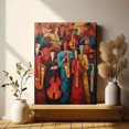 thumbnail image 6 of Jazz Band Abstract Canvas Print Wall Decor for Living Room Bedroom Dining Room Office Music Studio, 6 of 8