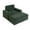 Green, variant on Aukfa 43 inch Chaise Lounge w/ 2 Cupholders, Storage Ottoman, Plush Chair Bed for Living Room, Green