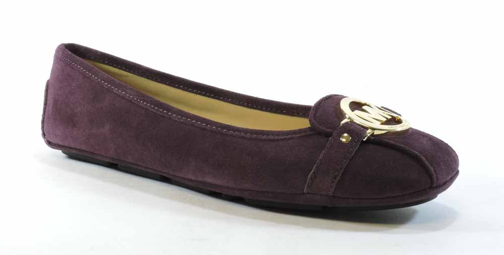 michael kors loafers womens purple