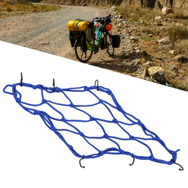 Ganchos De Equipaje Elásticos Resistentes De Nailon Para Carga De Red De Motocicleta Para