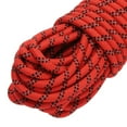 thumbnail image 4 of Uxcell 1Pc Polypropylene Rope Diamond Braid Nylon Cord High Strength 3/8" x 98ft Red, Black, 4 of 6