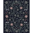 thumbnail image 2 of Straatsma, Leah 12x14 White Modern Wood Framed Museum Art Print Titled - Scandi Wildflowers, 2 of 4