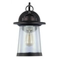 thumbnail image 2 of CHLOE Lighting LINON Transitional 1 Light Rubbed Bronze Outdoor Wall Sconce 13" Height, 2 of 3