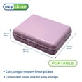 thumbnail image 2 of Ezy Dose Bi-Foldable Magnetic Pill Organizer, 11 Compartments, Travel-Friendly, Pink, 2 of 5