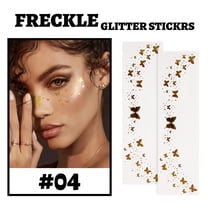 Kokovifyves Beauty Tools Water Transfers Freckle Stickers Easy Natural Freckle Look Beauty Makeup Stickers