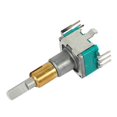 thumbnail image 5 of 5PCS EC11EBB24C03 Dual Axis Encoder with Switch 30 Positioning Number 15 Pulse Point Handle 25mm, 5 of 5