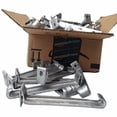 thumbnail image 1 of 5 inch Raytec Hangtite Hidden Gutter Hanger (50 Pack), 1 of 1