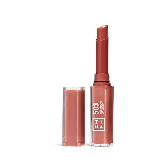 The Color Lip Glow - 503 de 3INA para mujeres - Lápiz labial de 0,05 oz