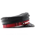 thumbnail image 6 of Hsqqdc Unisex Spike Studded Cap PU Leather Flat Top Peaked Hat Vintage Captain Sailor Hat, 6 of 7