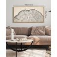 thumbnail image 4 of SHENIFY Farmhouse Vintage Wall Art Large 20x40in Natural Framed Set Gray Wood Tree Ring Spirals Nature Abstract Drawings Rustic Modern Art Decor for Farmhouse Office Hanging Decoration, 4 of 5