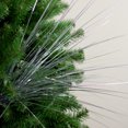 thumbnail image 3 of Northlight 43" Silver Tinsel Artificial Grass Christmas Spray, 3 of 3