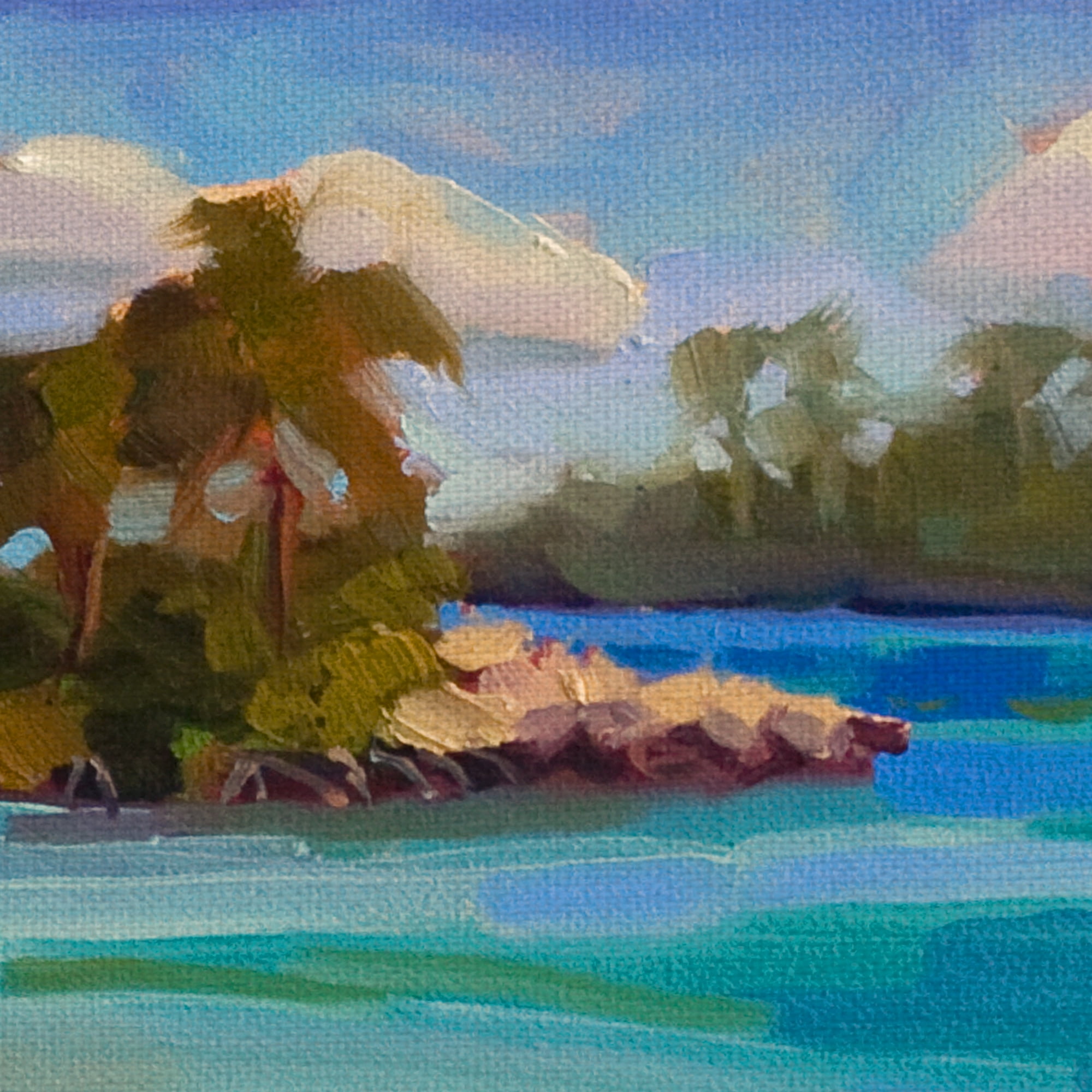 Masterpiece Art Gallery Solitude Beach By Kathleen Denis Canvas Art Print 30" x 40"