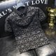 thumbnail image 3 of Camiseta para hombre, camiseta estampada, polo rock, color negro, con cuello, de alta calidad, de lujo, nueva, en camisetas y tops, estilo chic, talla XL, 3 of 5