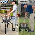 thumbnail image 4 of ARc Propane Stove, Outdoor Stove Single Propane Burner,High Pressure 200,000 BTU,Single Propane cast Iron Burner Stove,For Outdoor cooking,With Adjustable 2028 height Legs, 4 of 4