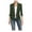 Army Green, variant on Axiiglly Blazers for Women Loose Fit Work Office Suit Jacket Long Sleeve Business Casual Outfits Open Front Blazer Jackets Solid Color Long Suit Jackets