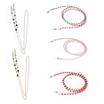 thumbnail image 4 of RUNROTOO 5 Pcs Chaînes Perlées en Plastique Antidérapantes pour Lunettes de Femme, 4 of 8