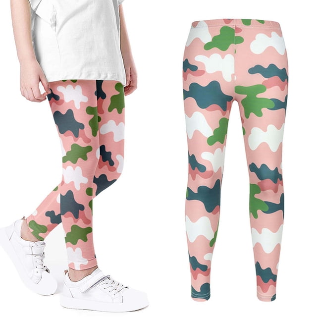 DPTALR Pantalon Anti-Moustiques Imprimé pour Enfants, Leggings Minces pour Filles