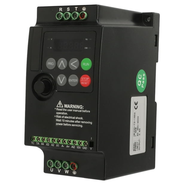 Variable Frequency Drive, Motor Inverter Controller 3PH AC380V Output Copper Coil Large Torsion