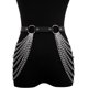 thumbnail image 4 of Body chains in punk clothing for women with loops at the waist, 4 of 5