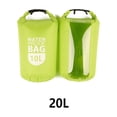 thumbnail image 4 of ZheElen Sac Sec d'Extérieur Double Sac à Main Léger Sacs de Rangement pour Bateau Randonnée Vert Camouflage 20 L Épaule Simple, 4 of 6