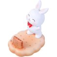 thumbnail image 1 of Lishi Cute Rabbit Resin Smartphone and Tablet Holder Stand, 1 of 5