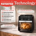 thumbnail image 4 of Gourmia 7-Quart Digital Air Fryer with Glass Basket and 12-One Touch Cooking Presets, 4 of 12