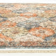 thumbnail image 4 of Alfa Rich 5x7 Area Rugs, Ultra-Thin Boho Orange Blue Beige Cream Rug, Non-Slip Machine Washable, Easy Clean, Pet Friendly Rugs, 4 of 6