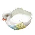 thumbnail image 1 of Macetas modernas de cerámica blanca Little Swan para escritorio y balcón Tipo C, 1 of 9