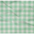 thumbnail image 4 of oneOone Organic Cotton Poplin Twill Fabric Gingham Check Decor Fabric Printed BTY 42 Inch Wide, 4 of 4
